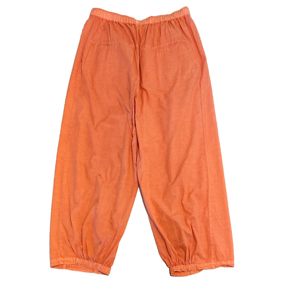 Free People To The Sky Parachute Pants Womens Sz M Pull-On Harem Lantern Comfort - Picture 5 of 16